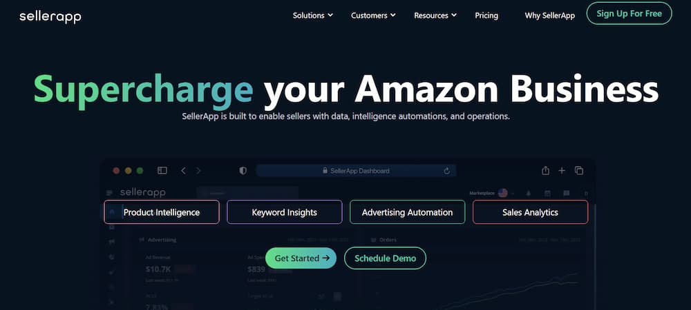 SellerApp Amazon Products Researching Services